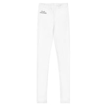Load image into Gallery viewer, Pink Chawkulit - Youth Leggings - White