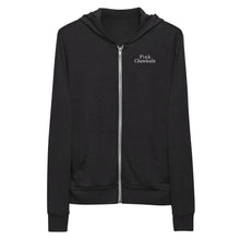 Load image into Gallery viewer, Pink Chawkulit - Logo Unisex zip hoodie