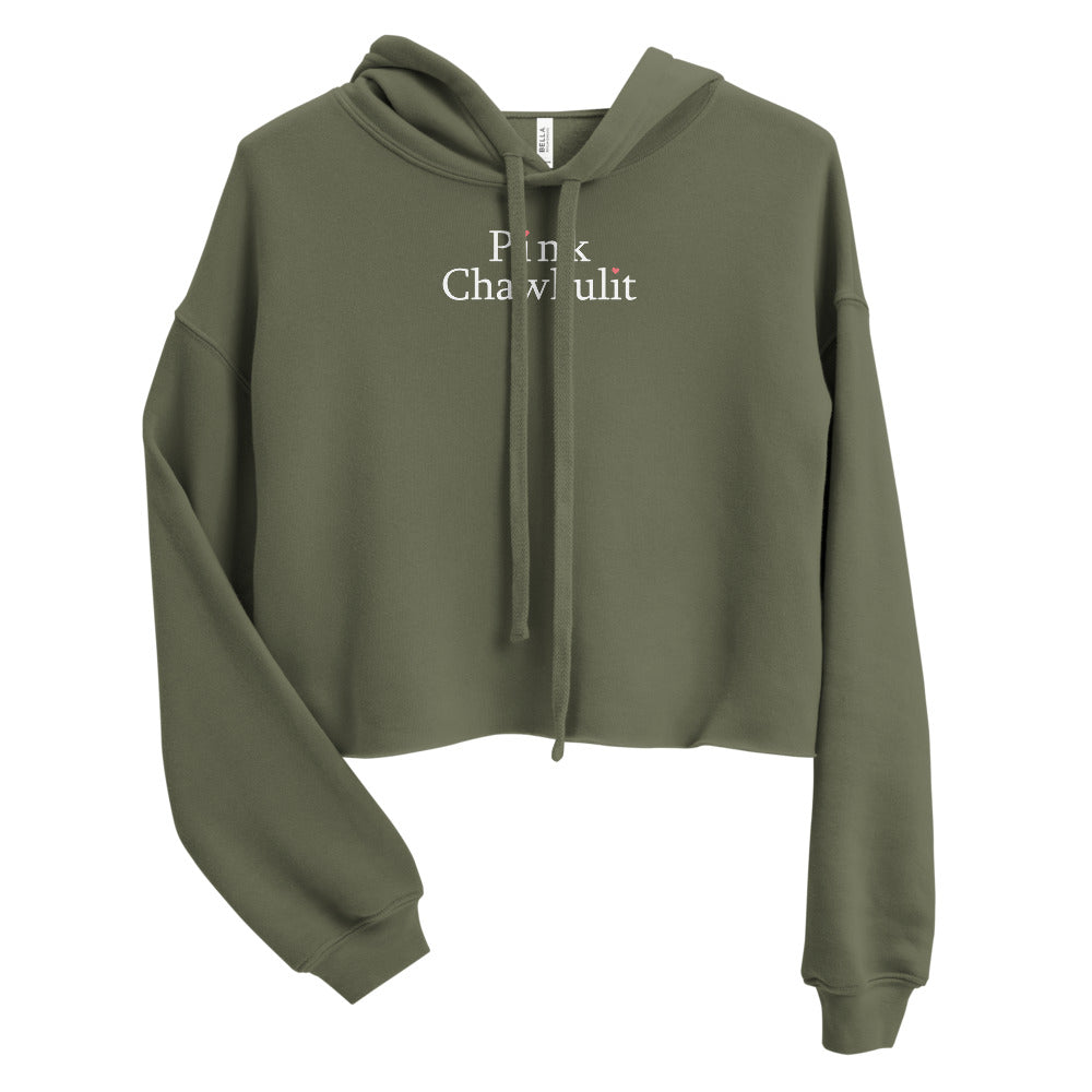 Pink Chawkulit - Crop Hoodie