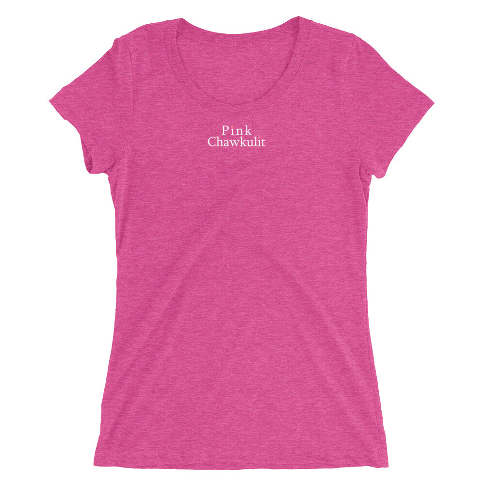 Pink Chawkulit - Ladies' short sleeve t-shirt