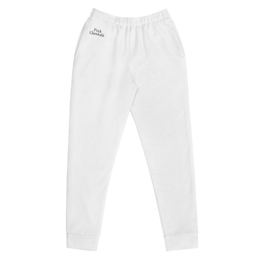 Pink Chawkulit - Women's Joggers - White