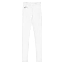 Load image into Gallery viewer, Pink Chawkulit - Youth Leggings - White
