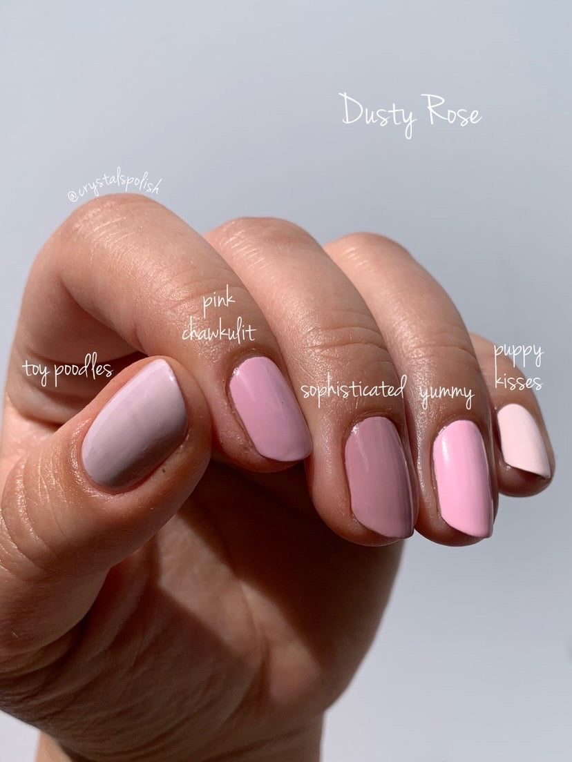 Amazon.com : Whats Up Nails - Rhodonite Matte Nail Polish Dusty Rose  Lacquer Varnish Made in USA 12 Free Cruelty Free Vegan Clean : Beauty &  Personal Care