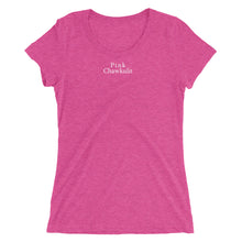 Load image into Gallery viewer, Pink Chawkulit - Ladies&#39; short sleeve t-shirt
